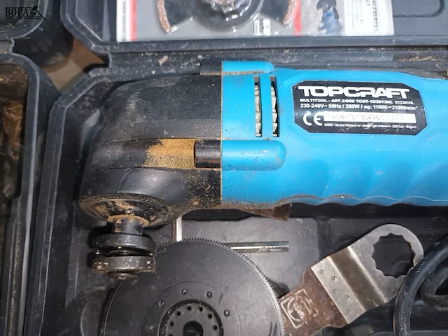 Lot 58 - multitool topcraft in koffer - afbeelding 2 van  2