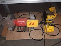 Lot 58 - slijpmolen en messenslijper - afbeelding 1 van  5