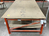 Lot 58 - stelling werktafel - afbeelding 3 van  3