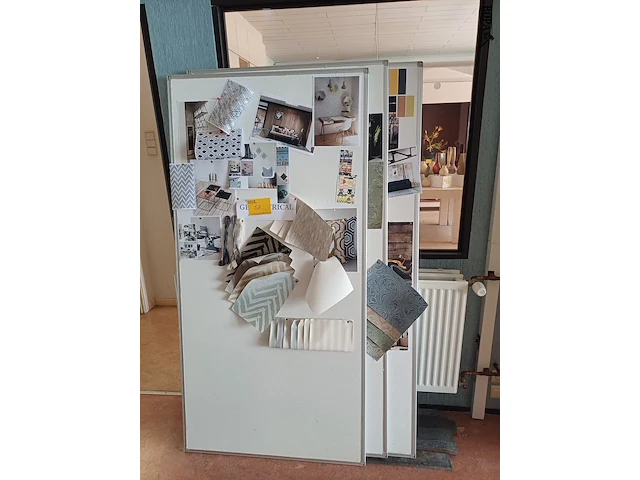 Lot 58 - whiteboard. 3 stuks - afbeelding 1 van  3