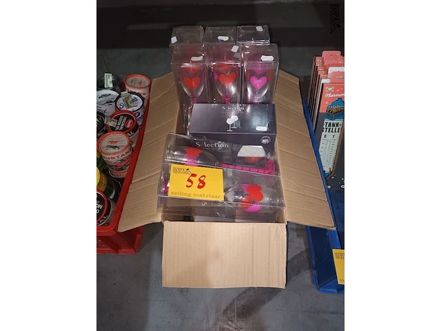 Lot 58 - wijnglazen - afbeelding 1 van  3