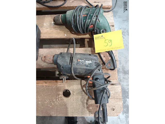 Lot 59 - boormachine. 2 stuks - afbeelding 1 van  3