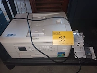 Lot 59 - brother printer met inktpatronen - afbeelding 1 van  4