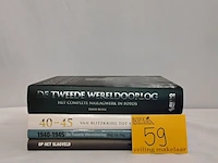 Lot 59 - lot naslagwerken, 2e wereldoorlog, 4 stuks - afbeelding 1 van  1