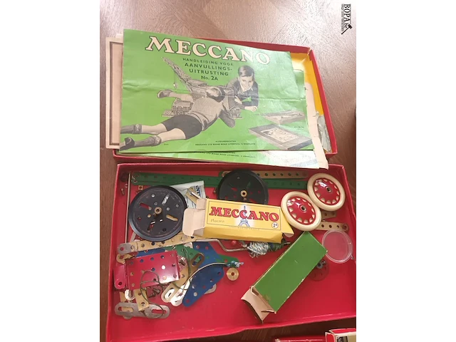 Lot 59 - meccano en mondharmonica. 5 stuks - afbeelding 2 van  5