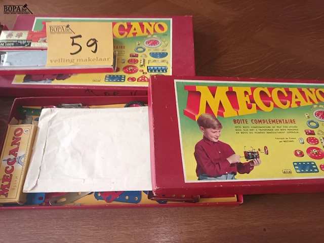 Lot 59 - meccano en mondharmonica. 5 stuks - afbeelding 4 van  5