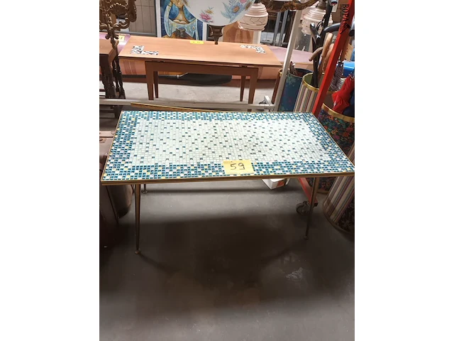Lot 59 - retro salontafel - afbeelding 1 van  6