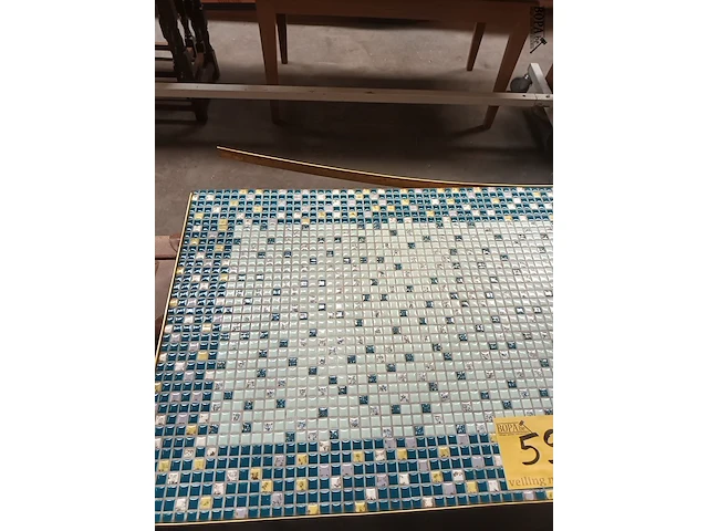 Lot 59 - retro salontafel - afbeelding 2 van  6