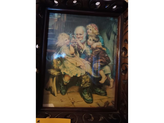 Lot 59 - tablet in porselein - afbeelding 2 van  4