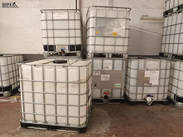 Lot 593 - ibc container. 6 stuks - afbeelding 1 van  3