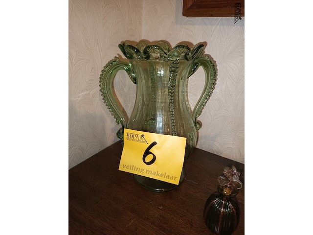 Lot 6 - antiek glaswerk. 4 stuks - afbeelding 2 van  4