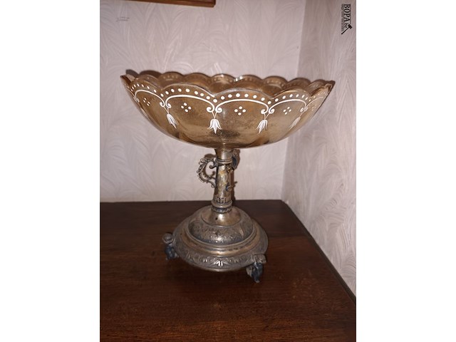 Lot 6 - antiek glaswerk. 4 stuks - afbeelding 4 van  4