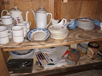 Lot 6 - art deco buffet kast met inhoud - afbeelding 6 van  6