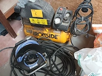 Lot 6 - compressor en drukslangen