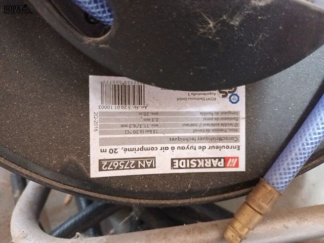 Lot 6 - compressor en drukslangen - afbeelding 4 van  5