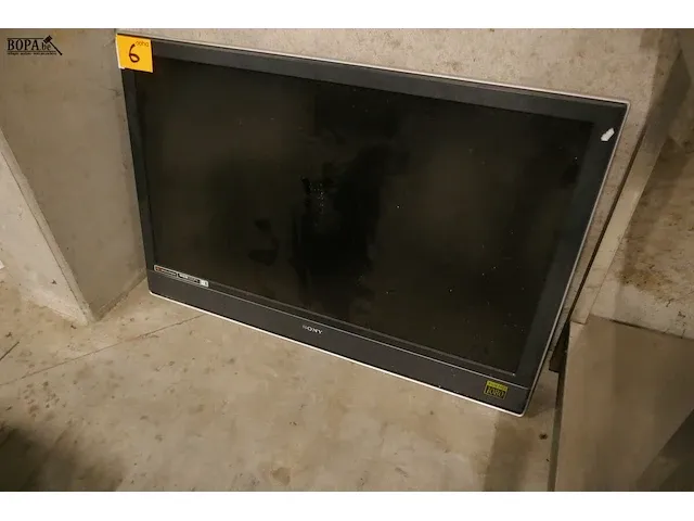 Lot 6 - flatscreen sony - afbeelding 1 van  4