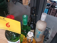 Lot 6 - flessen alcoholische drank. 5 stuks - afbeelding 3 van  3