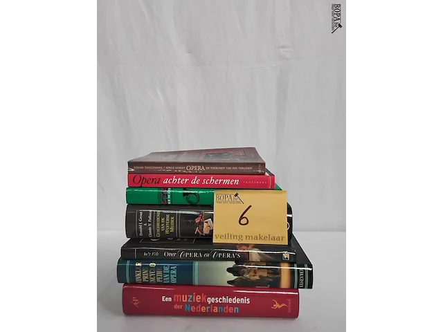 Lot 6 - koffietafelboeken opera, 7 stuks - afbeelding 1 van  2