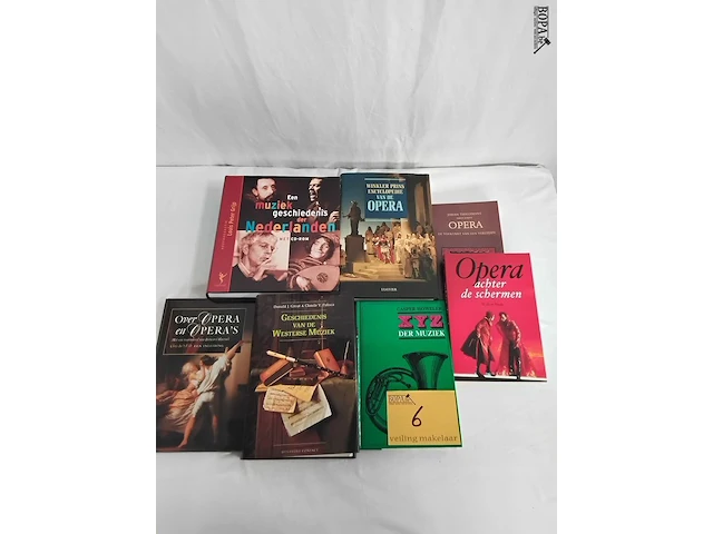 Lot 6 - koffietafelboeken opera, 7 stuks - afbeelding 2 van  2