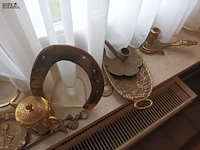 Lot 6 - koperen decoratie. 13 stuks - afbeelding 2 van  4