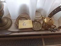 Lot 6 - koperen decoratie. 13 stuks - afbeelding 3 van  4