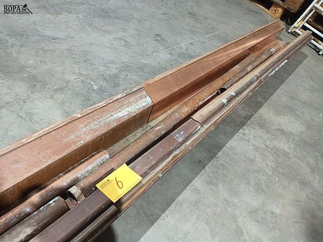 Lot 6 - koperen goten en afvoerbuizen - afbeelding 3 van  3