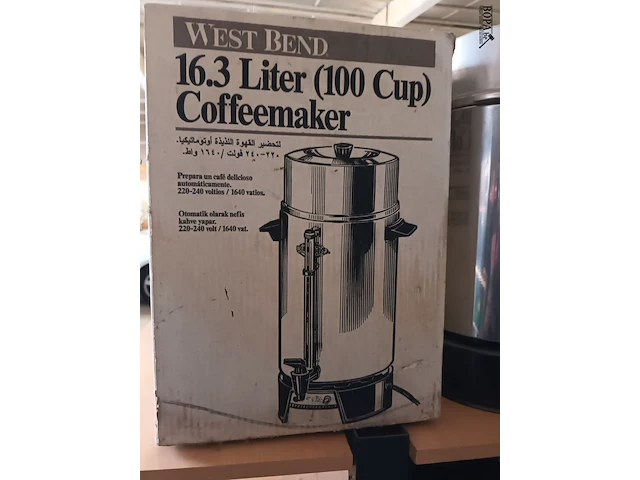 Lot 6 - percolator west bend - afbeelding 3 van  3
