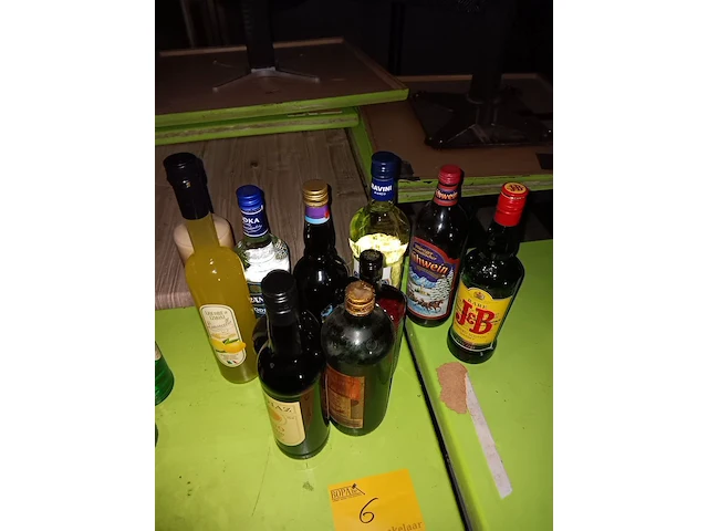 Lot 6 - sterke dranken - 11 flessen - afbeelding 1 van  2