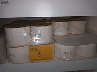 Lot 6 - thermo etiketten op rol. 14 stuks - afbeelding 1 van  3