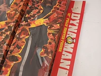 Lot 6 - vintage dynaman actiefiguur. 2 stuks - afbeelding 3 van  3