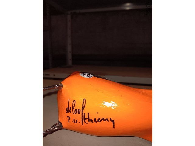 Lot 60 - decoratieve vogels deloof thierry. 7 stuks - afbeelding 2 van  2