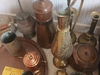 Lot 60 - koperen decoratie. 12 stuks - afbeelding 5 van  5