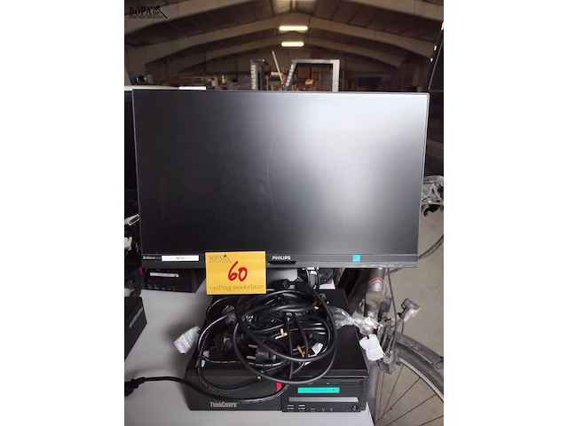 Lot 60 - lenovo thinkcentre computer - afbeelding 1 van  1