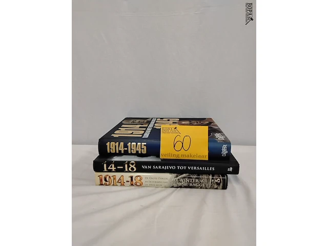 Lot 60 - lot naslagwerken, 1e en 2e wereldoorlog, 3 stuks - afbeelding 1 van  1