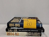 Lot 60 - lot naslagwerken, 1e en 2e wereldoorlog, 3 stuks - afbeelding 1 van  1