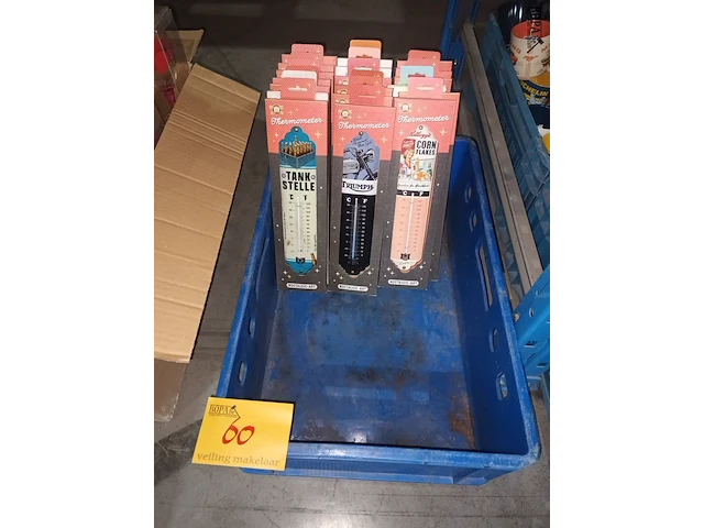 Lot 60 - nostalgische thermometer. 19 stuks - afbeelding 3 van  3