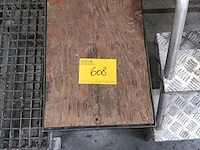 Lot 608 - opstap bankjes. 3 stuks - afbeelding 2 van  2