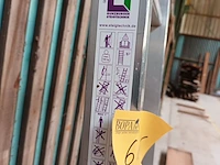 Lot 615 - aluminium ladder - afbeelding 2 van  3