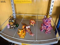 Lot 62 - pompidou beeldjes. 5 stuks - afbeelding 1 van  1
