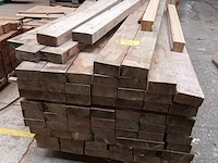 Lot 624 - houten balken. ca. 70 stuks - afbeelding 2 van  3
