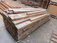 Lot 624 - houten balken. ca. 70 stuks - afbeelding 3 van  3
