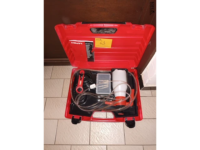 Lot 63 - diamantboorset hilti in koffer - afbeelding 1 van  3