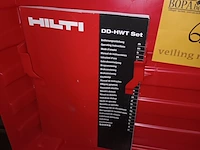 Lot 63 - diamantboorset hilti in koffer - afbeelding 3 van  3