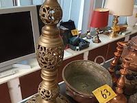 Lot 63 - koperen decoratie. 22 stuks - afbeelding 2 van  6