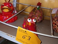 Lot 63 - pompidou beeldjes. 4 stuks - afbeelding 1 van  2