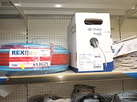 Lot 63 - restrollen diverse kabels - afbeelding 2 van  4