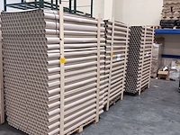 Lot 637 - pallet kartonnen kokers. 4 stuks - afbeelding 3 van  3