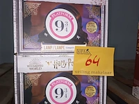 Lot 64 - harry potter lamp. 2 stuks - afbeelding 1 van  3