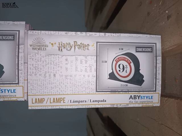 Lot 64 - harry potter lamp. 2 stuks - afbeelding 3 van  3