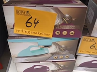 Lot 64 - reisstrijkijzer xsteam. 3 stuks - afbeelding 1 van  3